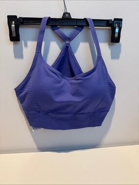 Marika Purple Racerback Sports Bra. NWOT